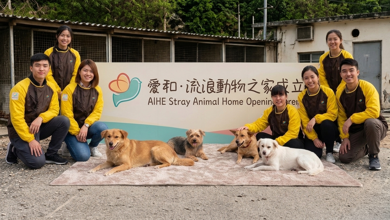 愛和流浪動物之家正式成立！七個灣仔後生仔女嘅動物救援夢