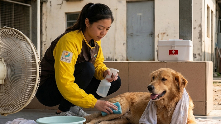 狗狗中暑有幾危險？主人必學急救法